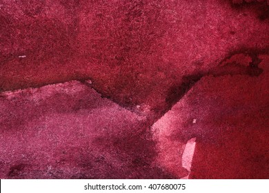 Dark Burgundy Watercolor Background, Luscious Palette