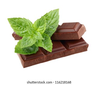 Dark Chocolate With Mint