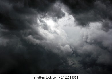 Dark Cloud Sky Texture Image