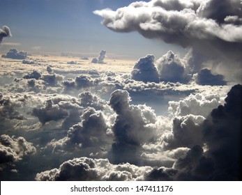 Dark clouds - Shutterstock ID 147411176