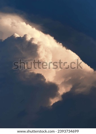 dark clouds during the day. 
