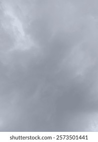 dark clouds and a momentary chill