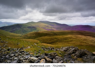 Dark Clouds Over Skiddaw Ridge