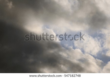 Similar – Image, Stock Photo Dark clouds are coming up … | Weltschmerz