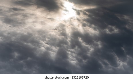 Dark Clouds Sunshaft