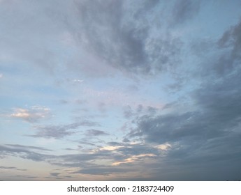 Dark cloudy sky in the time of day  - Shutterstock ID 2183724409
