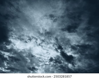 dark cloudy wheather in mansoon
