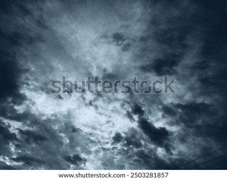 dark cloudy wheather in mansoon
