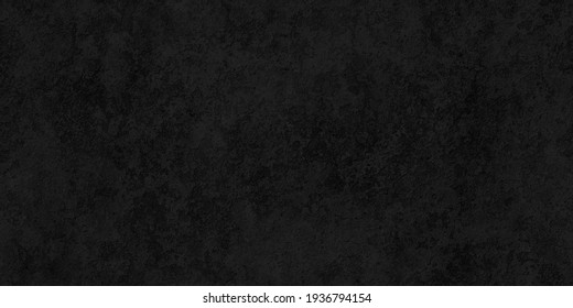 Dark Concrete Background, Plaster Black Wall