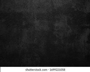 Dark concrete texture wall background. Black grunge cement wall texture for interior design. Copy space for add text. - Shutterstock ID 1699221058