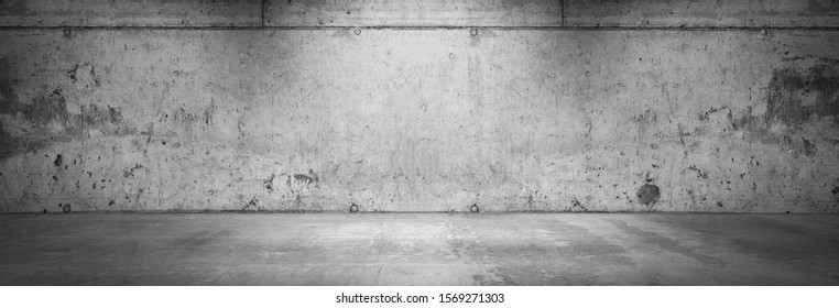 Dark Concrete Wall Background Grunge Product Placement Garage Scene