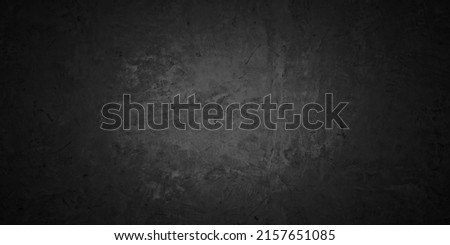 dark concrete wall, plaster black background