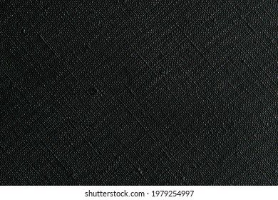 Dark Creative Background Black Primed Linen Stock Photo 1979254997 ...