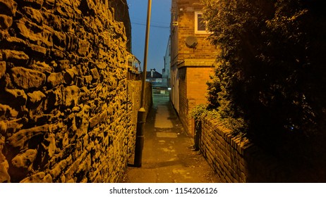 A Dark And Creepy Alleyway