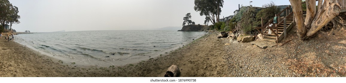 Dark Days At San Quentin Beach.