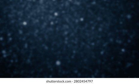 A dark, deep space background filled with numerous small, bright, twinkling stars and a subtle, out-of-focus nebula effect.