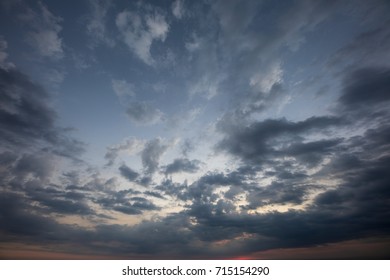 dark dramatic clouds at sunset  ( Canon EOS 5D Mark IV + Sigma 12-24mm F4 DG HSM Art Lens )