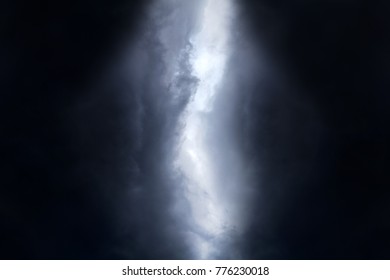 Dark and Dramatic Storm Clouds Area Background
