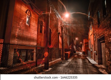 Alleyway Night Images Stock Photos Vectors Shutterstock