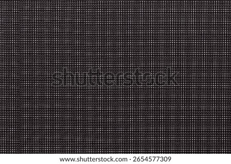 Dark Fabric Texture with Grid Structure