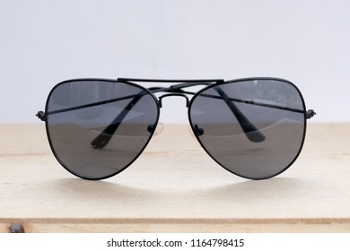 Dark Glasses White Background Stock Photo 1164798415 | Shutterstock