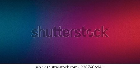 Dark grainy color gradient background, purple red orange blue black colors banner poster cover abstract design.