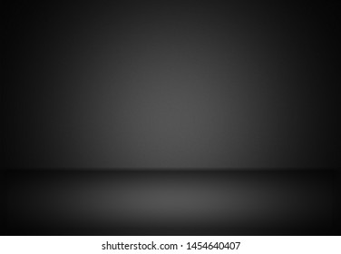 Dark, Gray And Black, Abstract Wall And Studio Room Gradient Background
    
    - Image