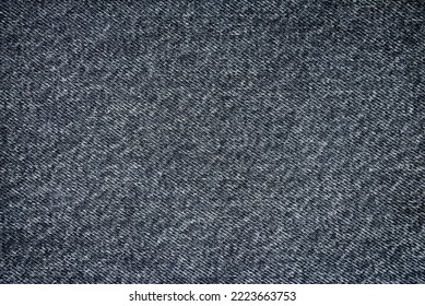 Dark Gray Denim Texture Background
