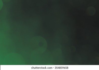 Dark Green Abstract Backgrounds With Bokeh