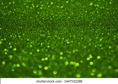 Dark Green Bokeh Background Festive Backdrop Stock Photo 1447532288 ...