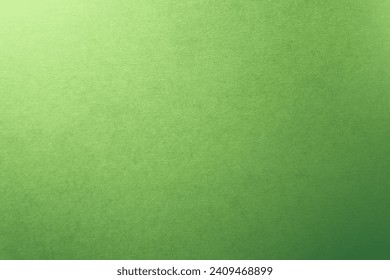 Dark green tone gradation with light color shade paint on environmental friendly cardboard box blank kraft paper texture background with space minimal style: stockfoto