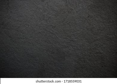 Dark Grey Black Slate Background Or Texture.