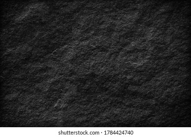 Dark Grey Black Slate Background Or Texture.