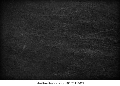 Dark Grey Black Slate Background Or Texture.