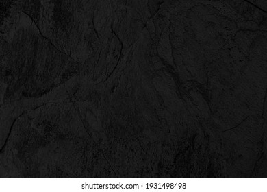 Dark Grey Black Slate Background Or Texture. Black Granite Slabs Background