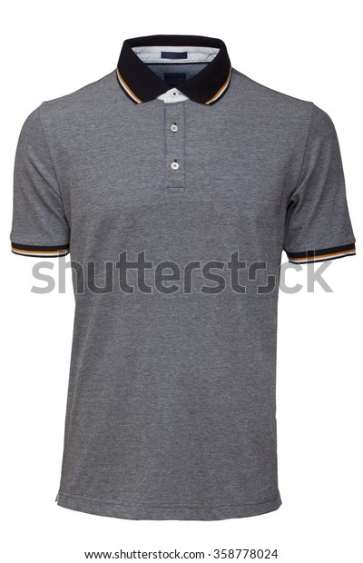 dark grey polo shirt women's