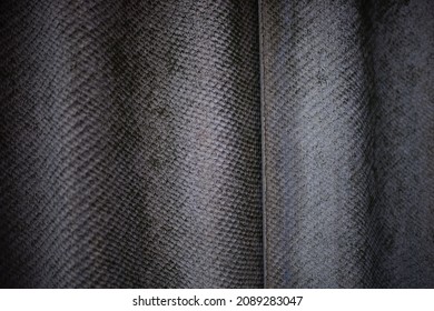 Dark Grey Slate Asbestos Cement Sheet Close-up