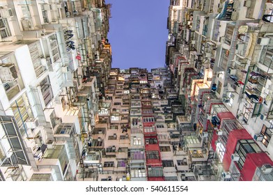 Dark Hole, Old Dense Apartment In Tai Koo, Hongkong