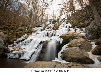 Dark Hollow Fall, Shenandoah, VA In Winter