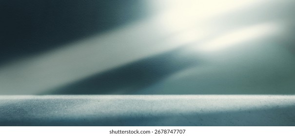 dark interior background with shadow and light