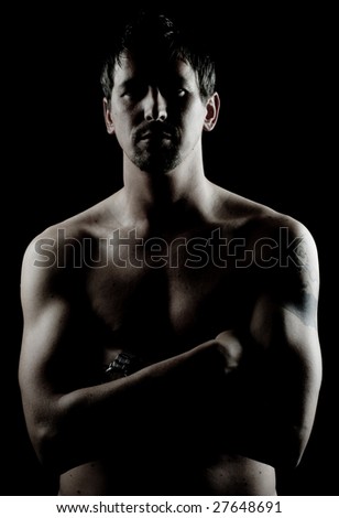dark man