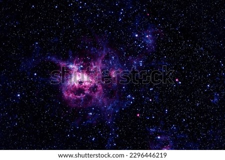 Dark matter space. Elements of this image furnished NASA. High quality photo