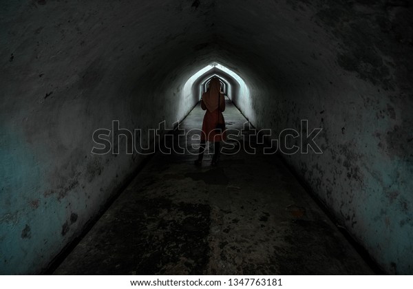 Dark Mosque Underground Mosque Taman Sari Stock Photo Edit