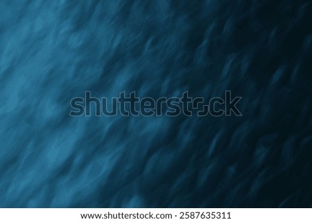 Dark Oceanic Blue Gradient with Water Texture, Great for Wallpapers, Templates, and Artistic Projects