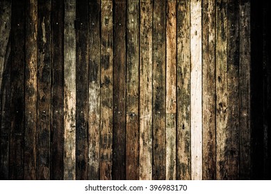 Dark old rustic wood texture background.