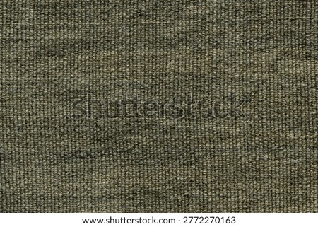 Dark olive green loop pile carpet texture with tight ribbed weave pattern
