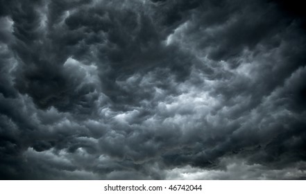 Dark, Ominous Rain Clouds