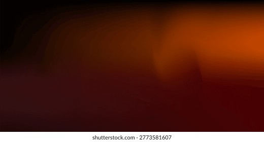 Dark Orange and Red Gradient Background with Soft Light