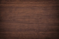 Dark Planks Background, Rustic Wooden Table Surface. Brown Wood Texture 