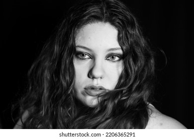 Dark Portrait Photography Of Model